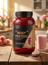 haappy whey rose milk