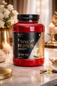 haappy whey vanilla shake